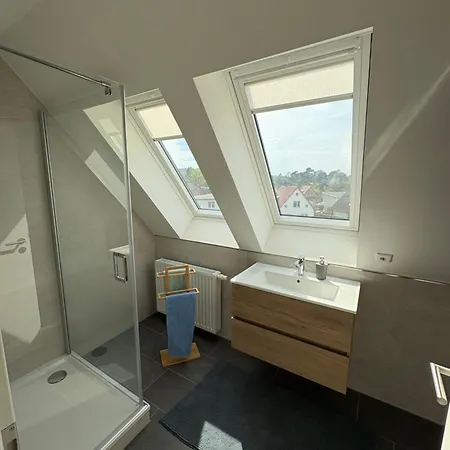 Dachgeschosswohnung Ahlbeck Theophil شقة *