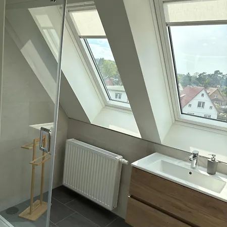 Dachgeschosswohnung Ahlbeck Theophil شقة هيرينجسدورف